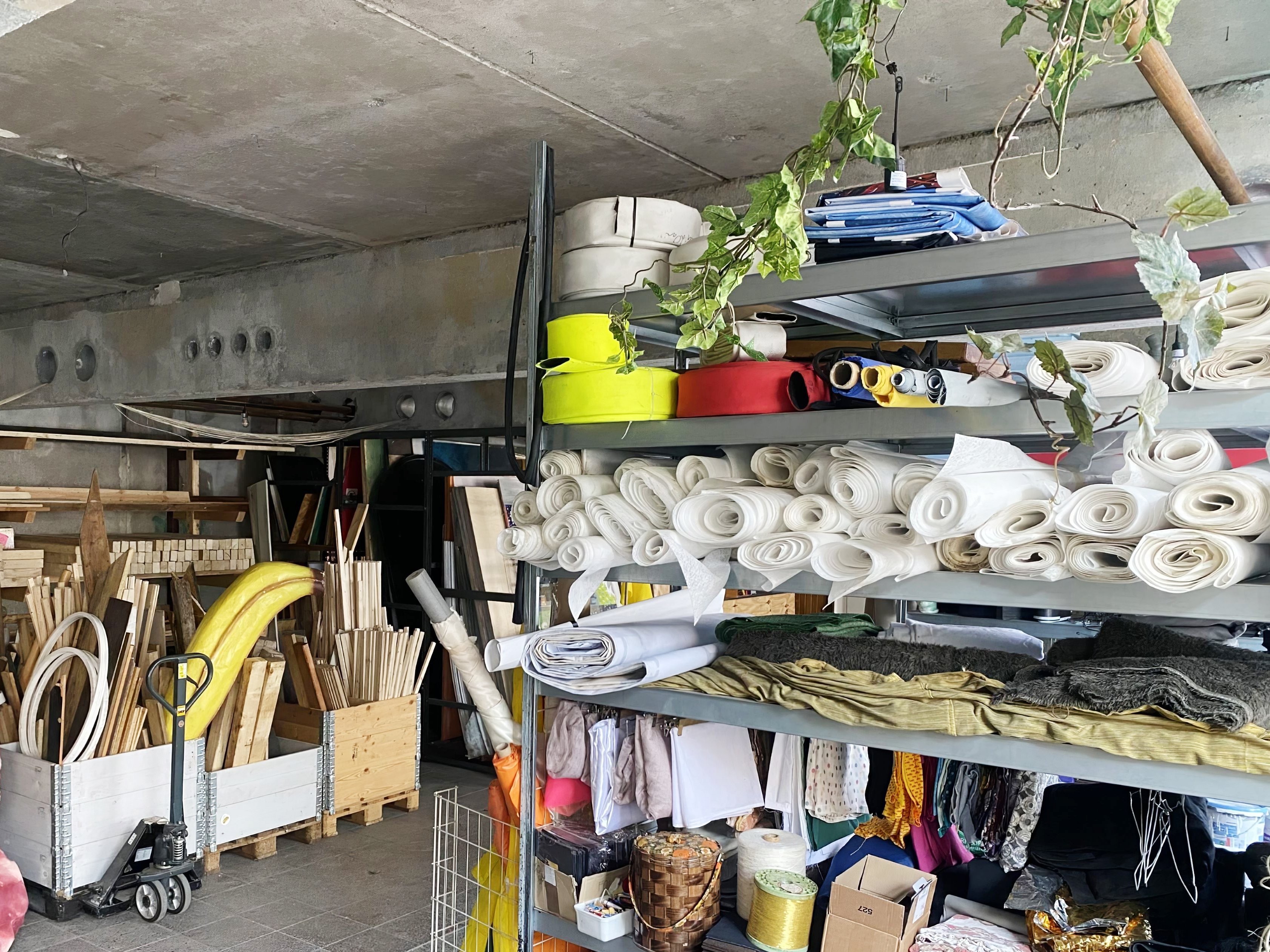 Das „Materialbuffet“