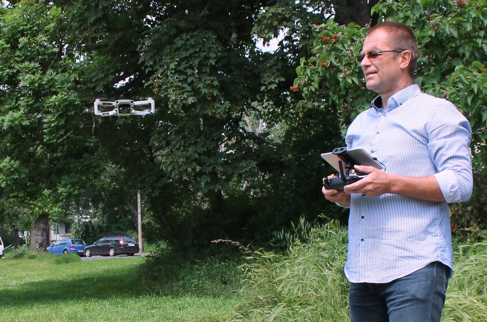 Drohnenpilot Ralph Werner