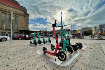 E-Scooter in Leipzig
