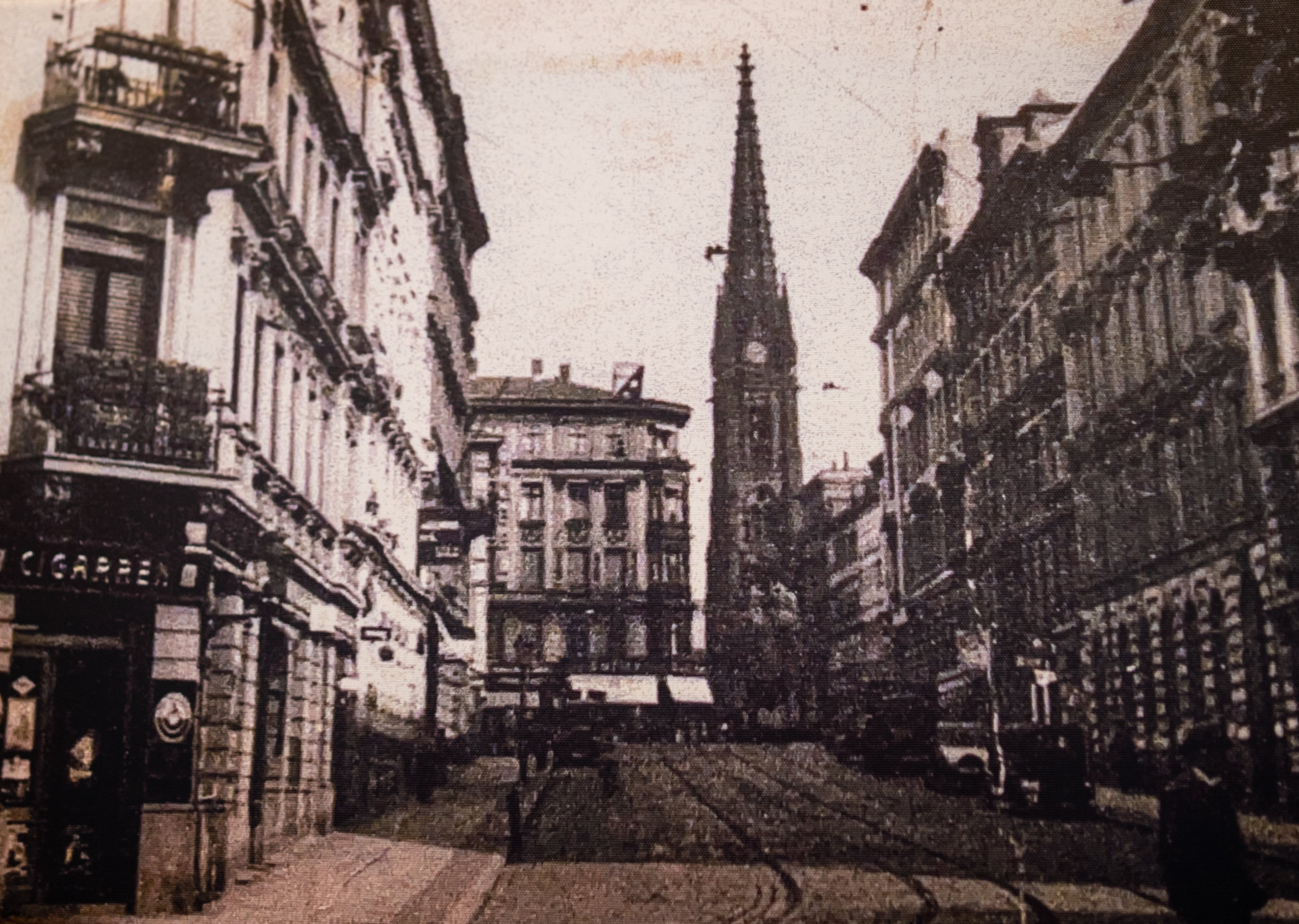 Sicht auf die alte Riemannstraße