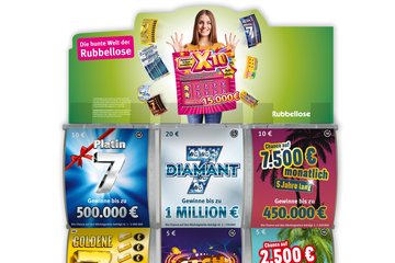 Rubbellose von Sachsenlotto