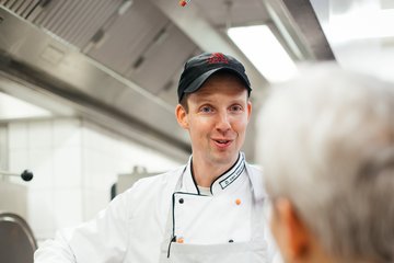 Marriott-Küchenchef Dick van Veenen