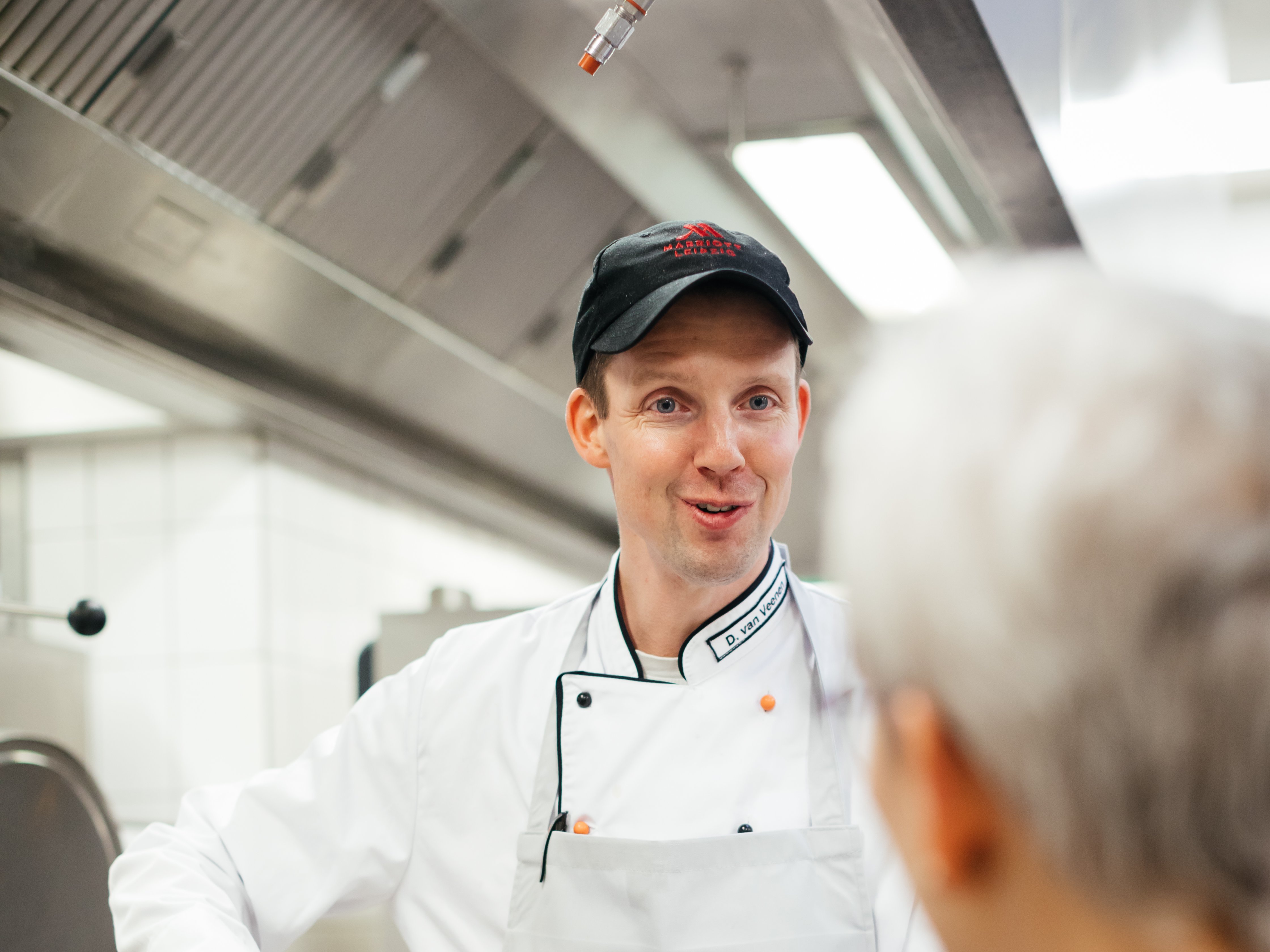 Marriott-Küchenchef Dick van Veenen