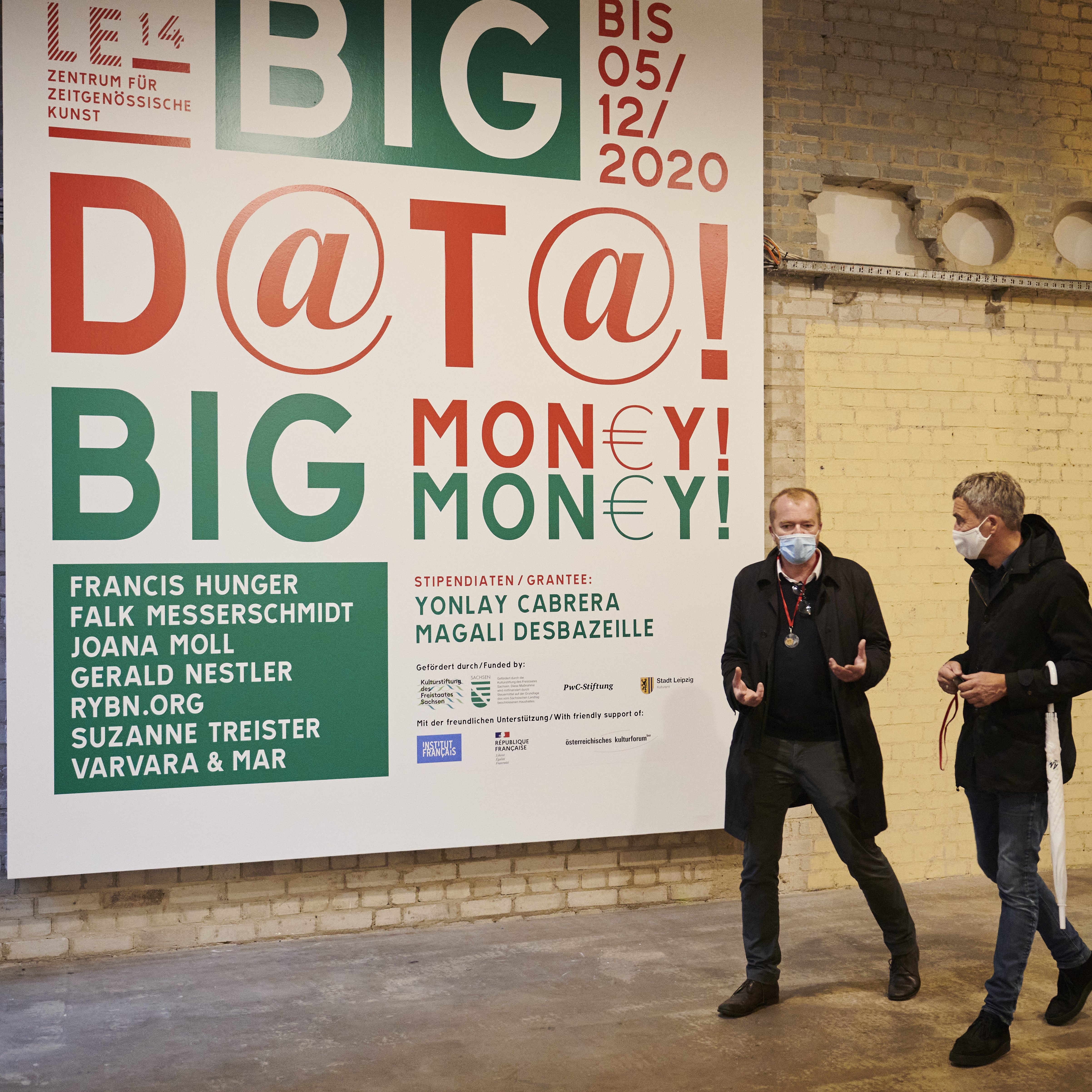 Big Data Big Money in der Halle 14. Zentrum für zeitgenössische Kunst kommentiert und reflektiert die digitale Ökonomie der Postmoderne.