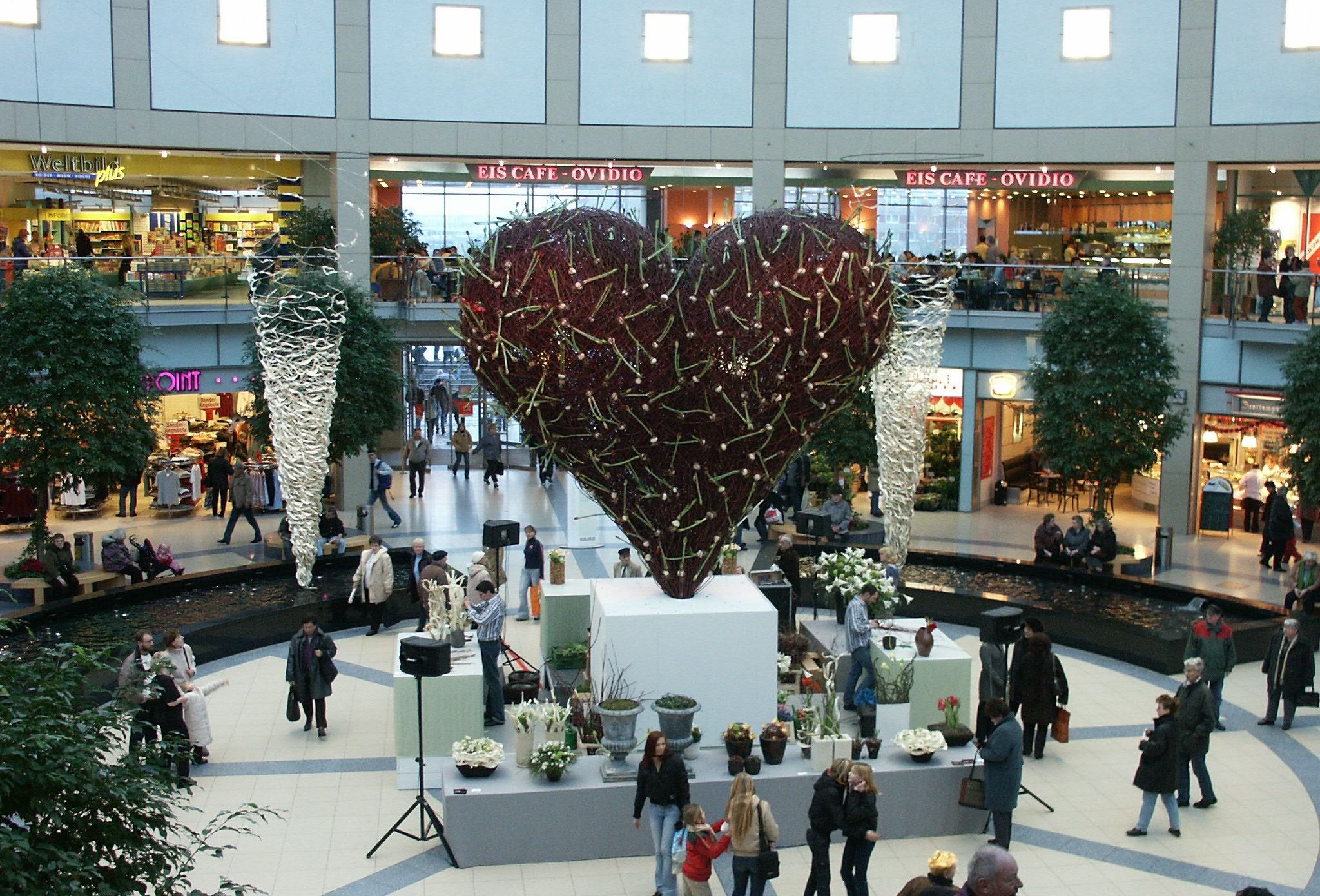 Floristenshow Allee Center Leipzig