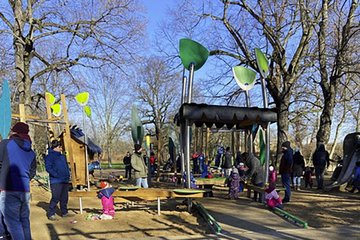 Der Spielplatz im Palmengarten