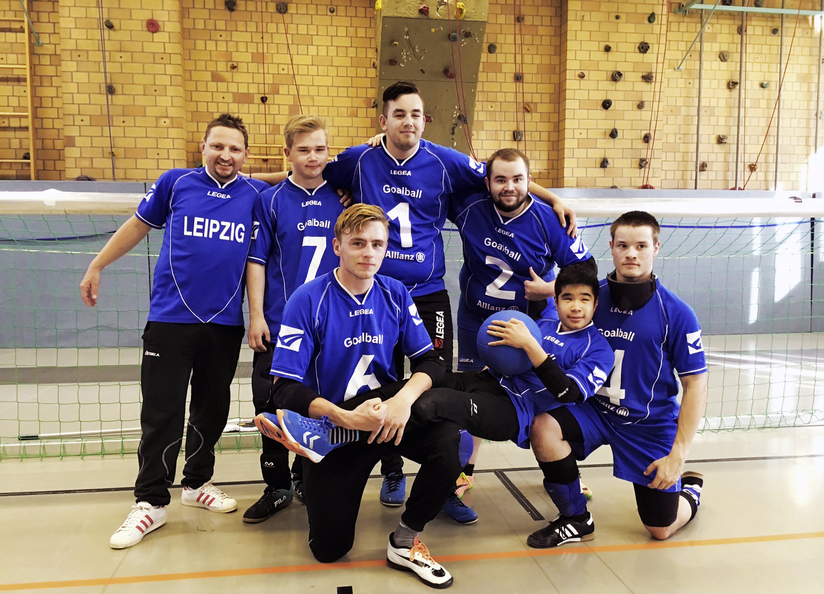Die Goalballer von L.E. Sport