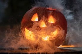 Kürbis an Halloween