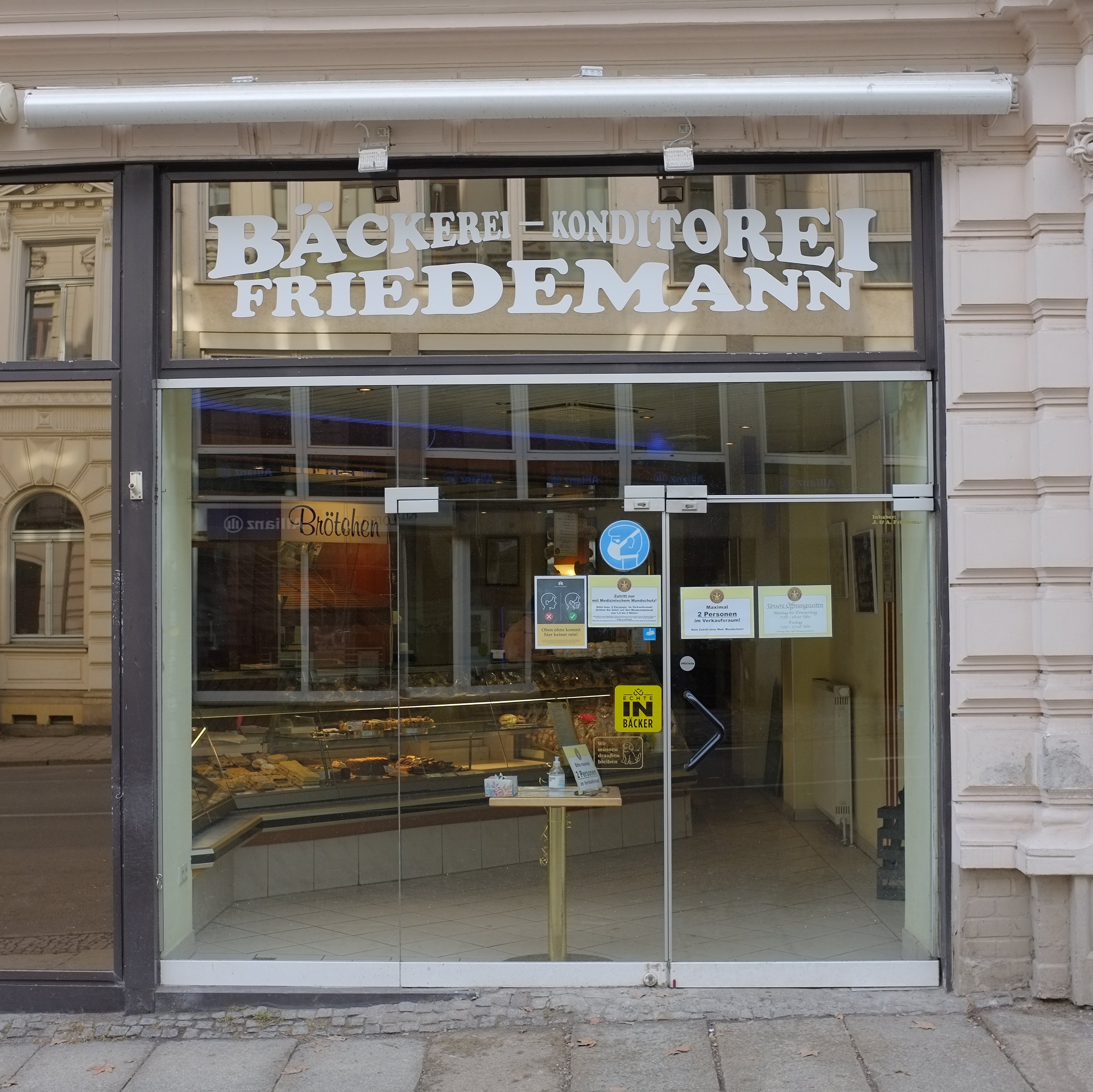 Bäckerei und Konditorei Friedmann Zentrum Süd Leipzig