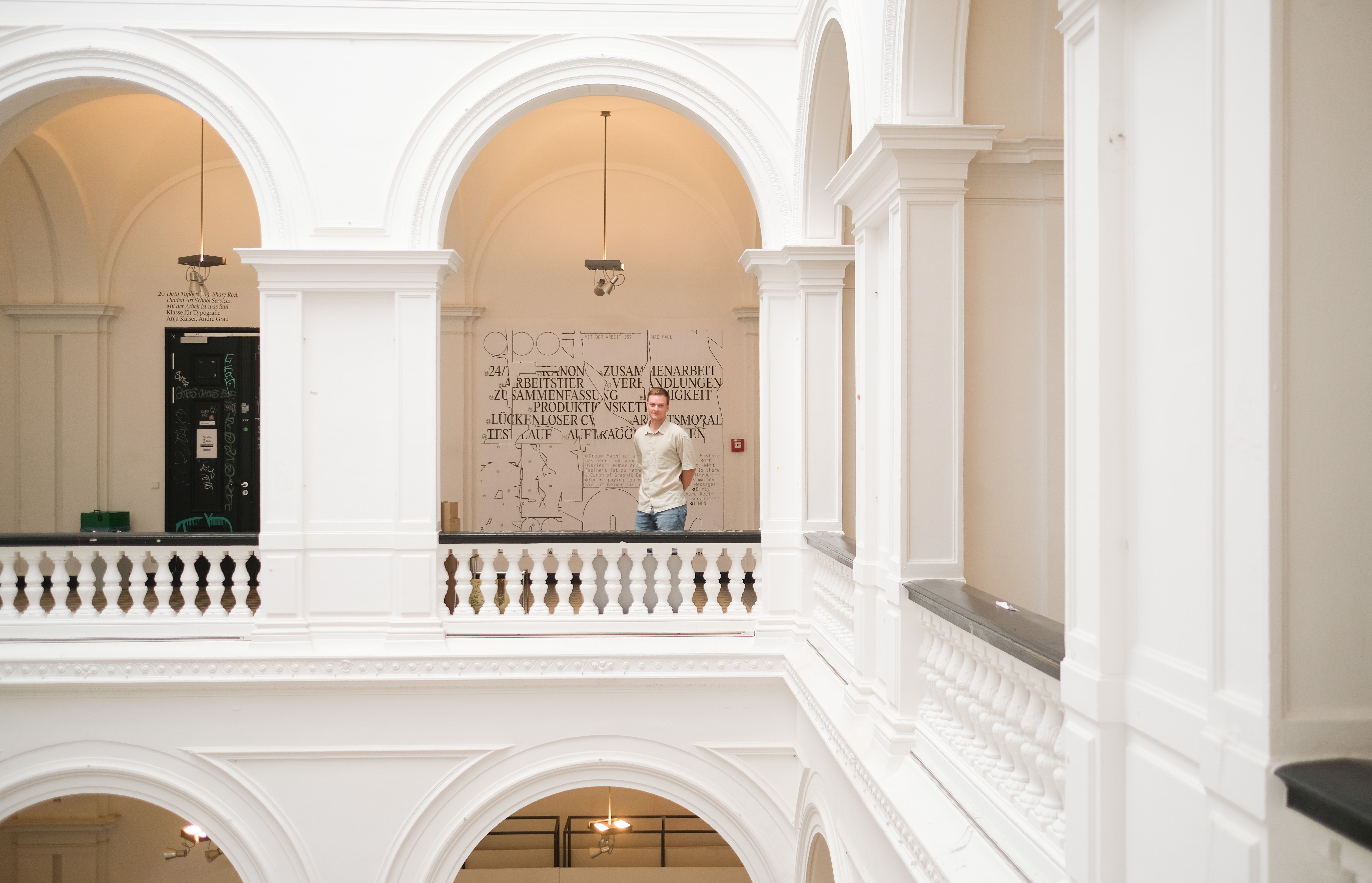 Erich Reich hat die Plattform Studenten-Kunstmarkt entwickelt
