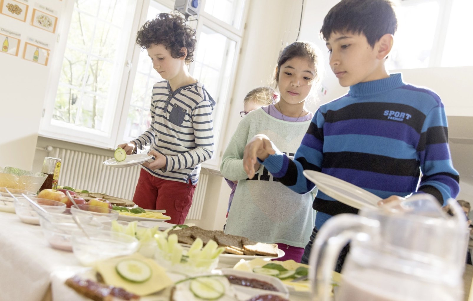 Eine ausgewogene Ernährung ist vielseitig und macht Spaß