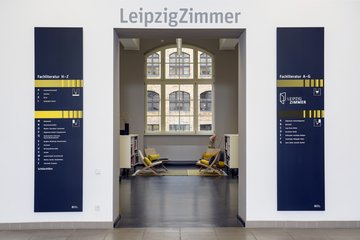 Leipzig Zimmer Stadtbibliothek Leipzig