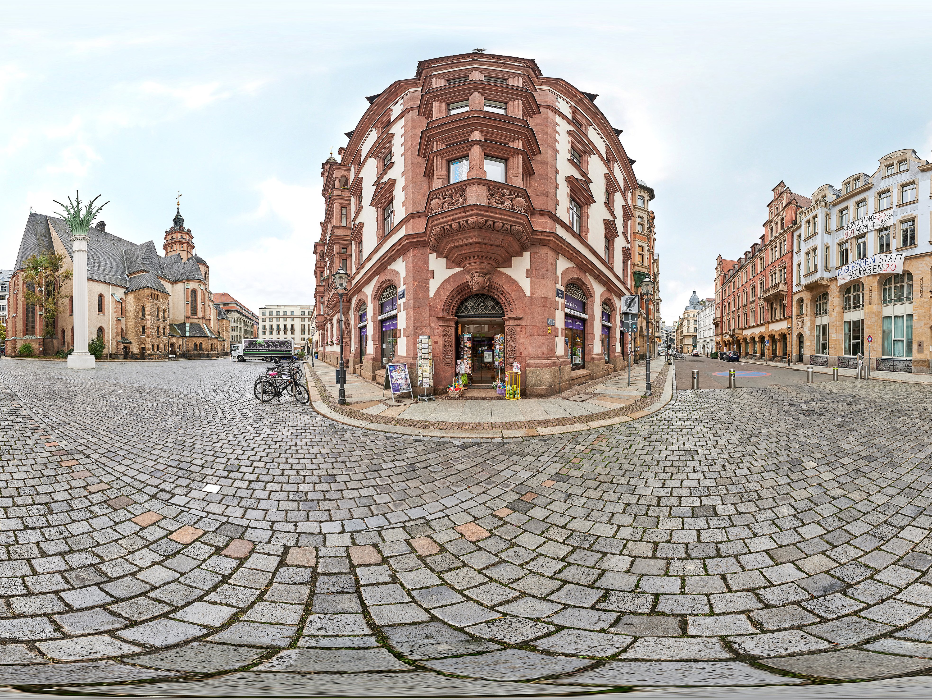 Das Nikolaieck im Nikolaikirchhof