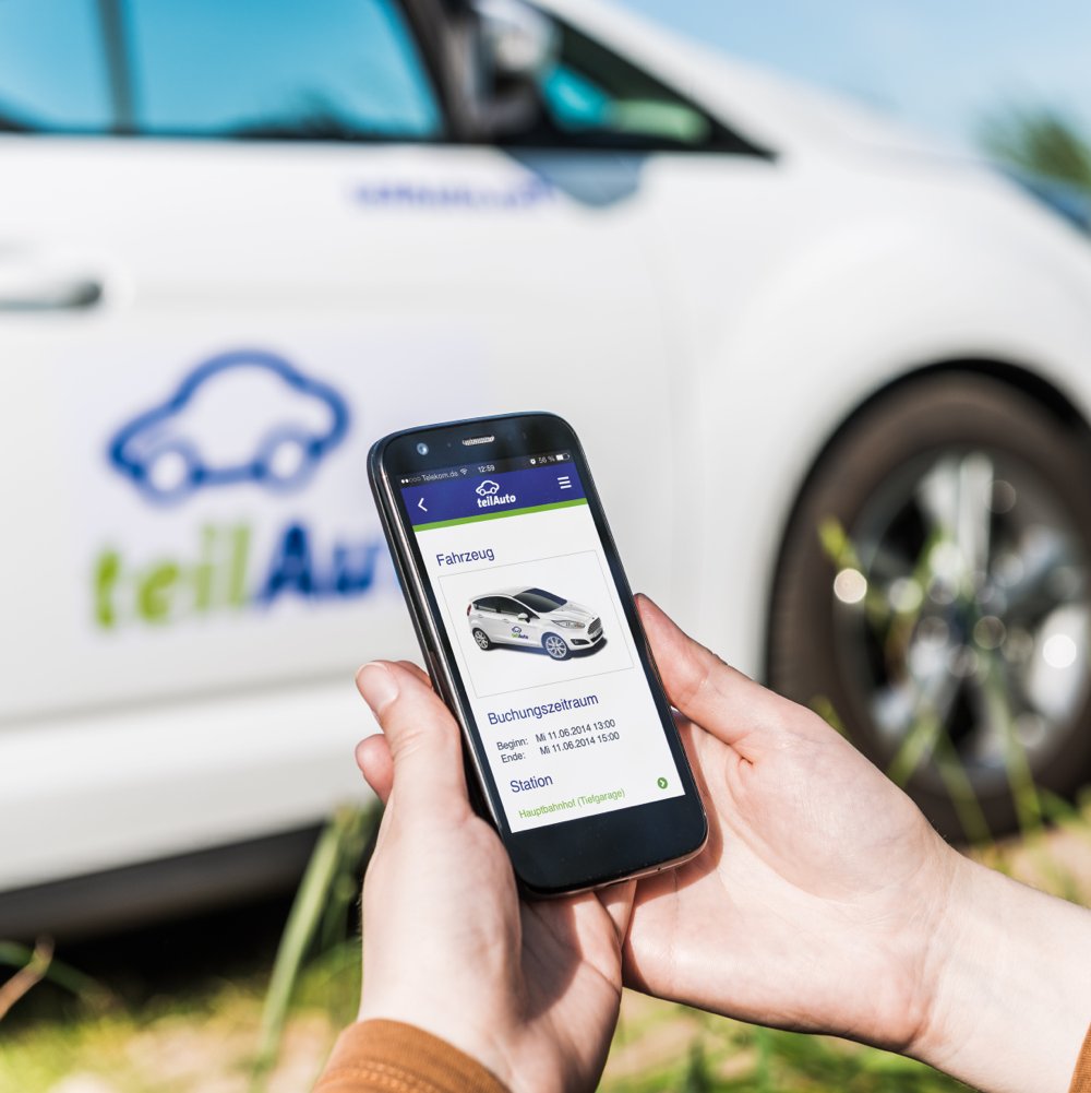 Die teilAuto-App