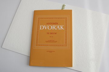 Anton Dvorak, aufbereitet für sehbehinderte Menschen