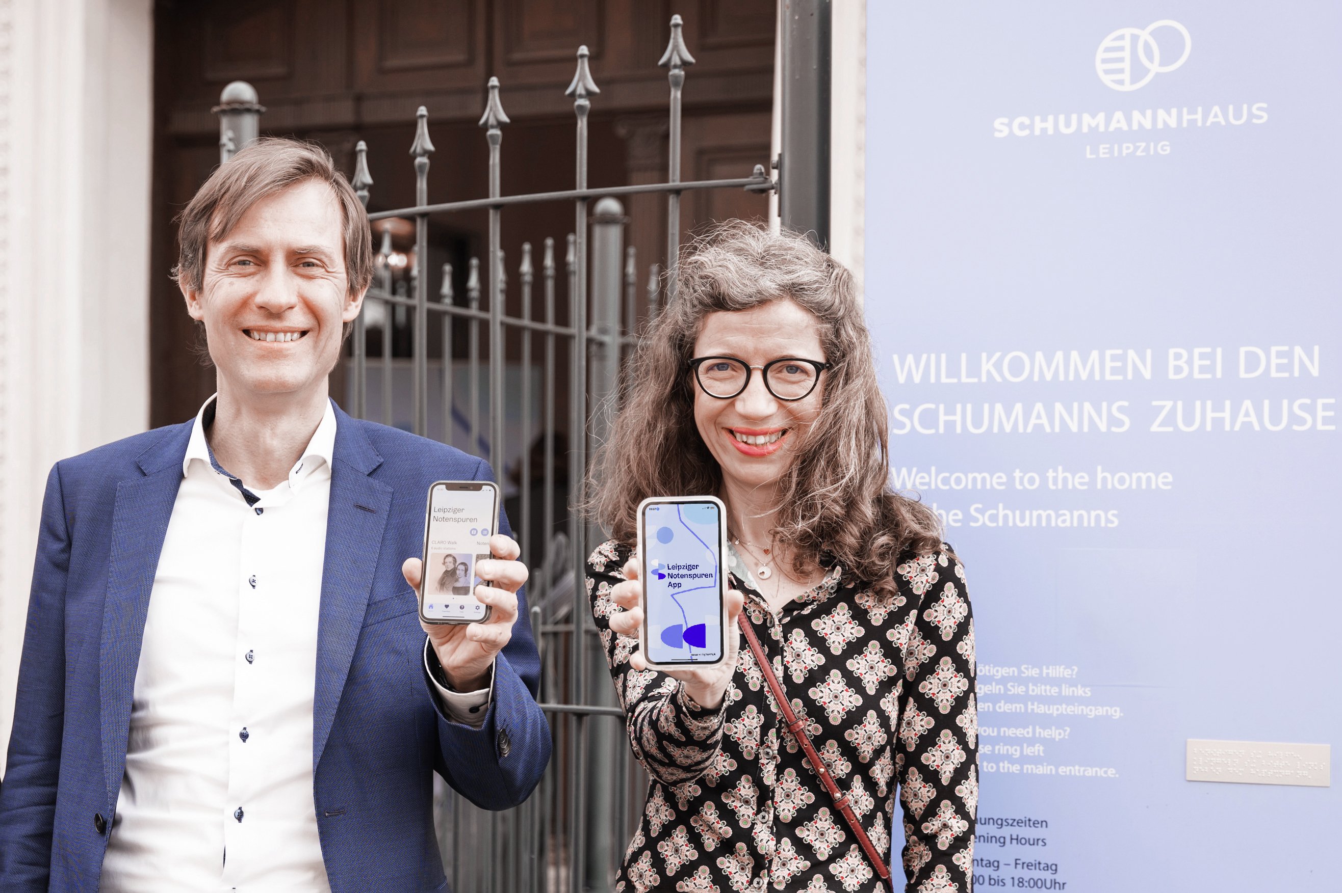 Gregor Nowak und Franziska Franke-Kern