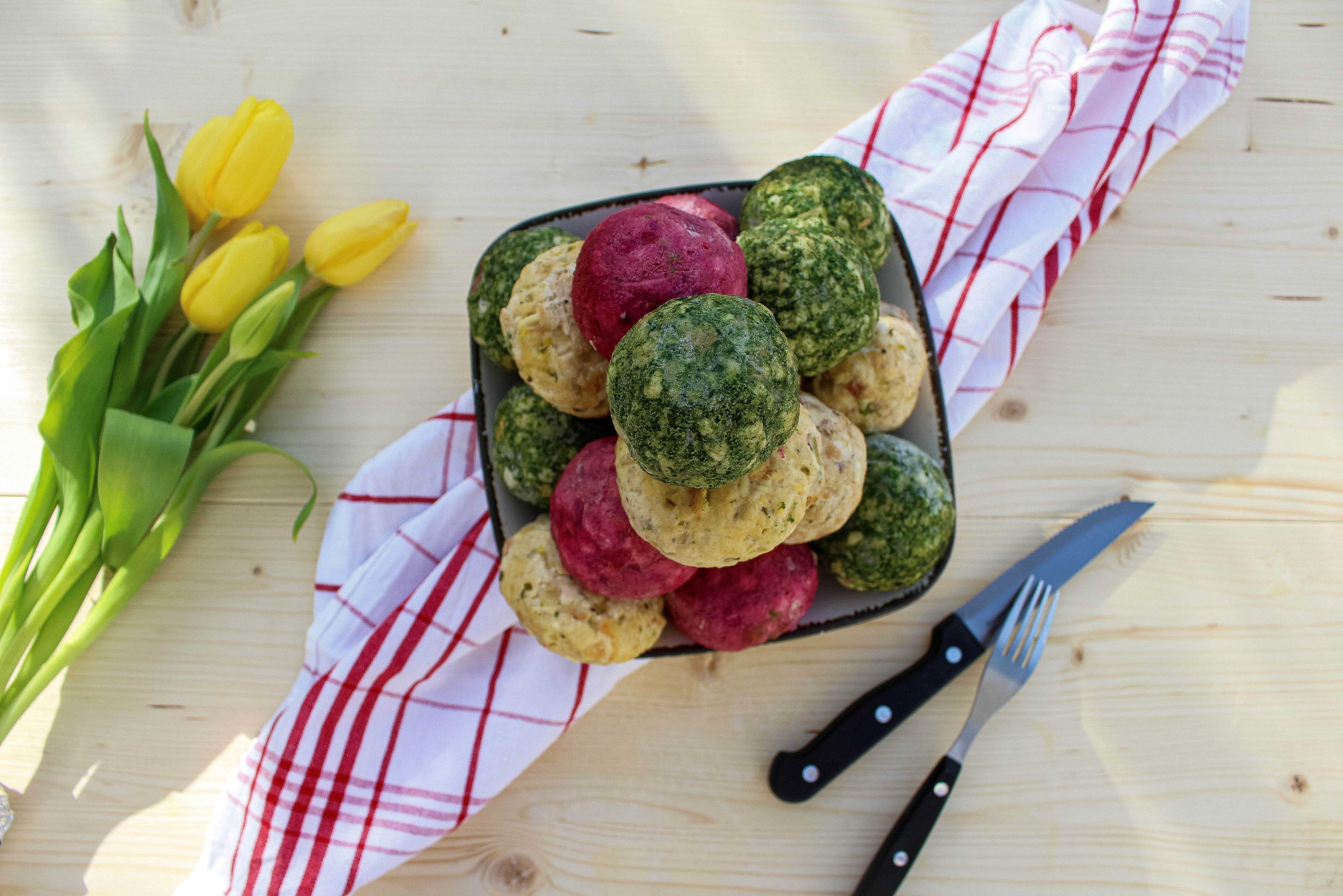 In Leos Knödel kommen nur gute regionale Zutaten und keine Geschmacksverstärker – außer Butter!