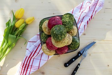 In Leos Knödel kommen nur gute regionale Zutaten und keine Geschmacksverstärker – außer Butter!