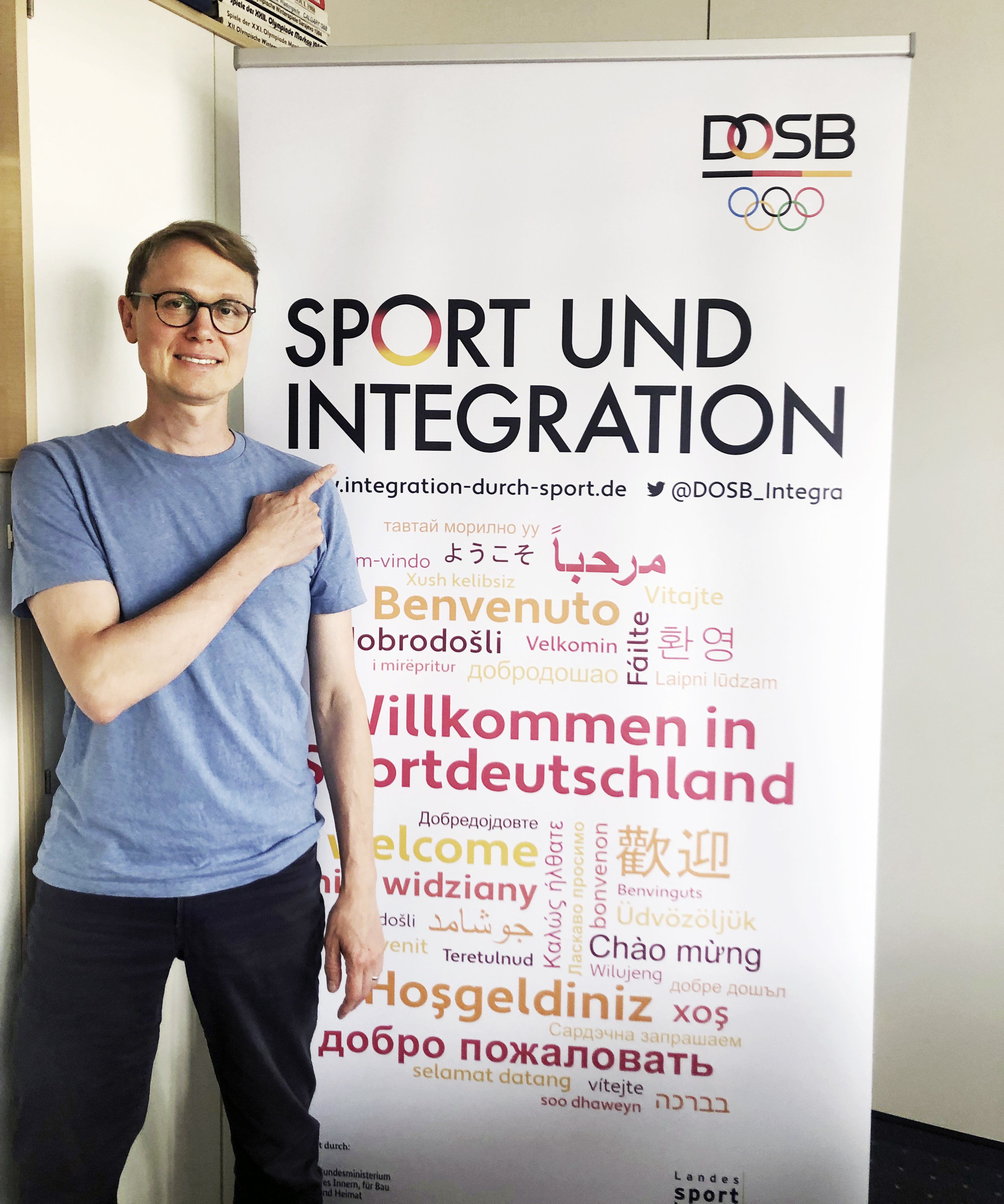 Christian Lehmann, Koordinator Integration und Ehrenamt beim Stadtsportbund