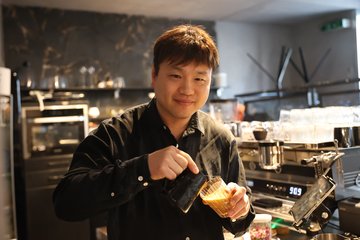 Aus feinsten Kaffeebohnen