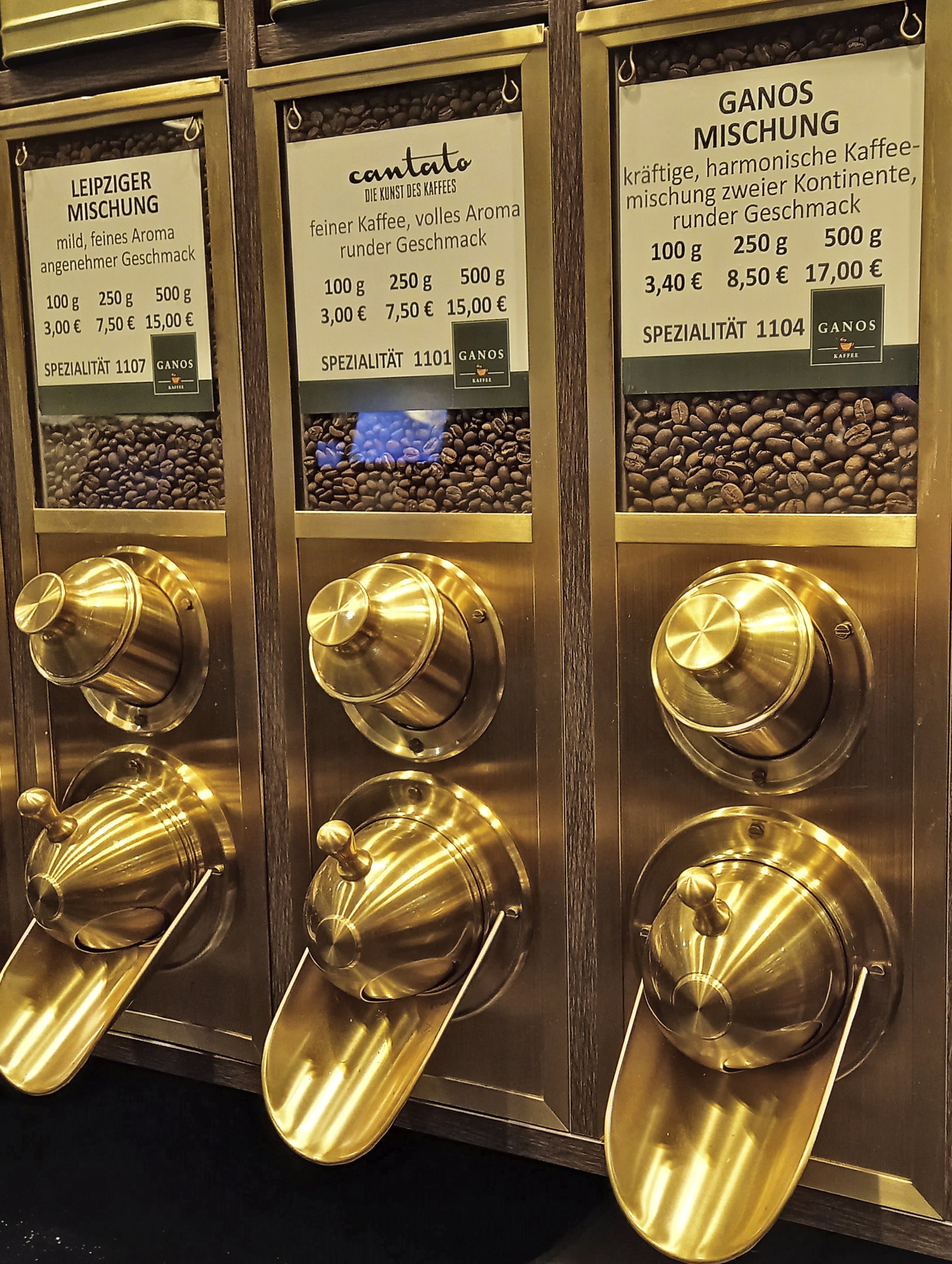 70 Kaffeesorten