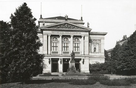 Originales Mendelssohn-Denkmal im Musikviertel