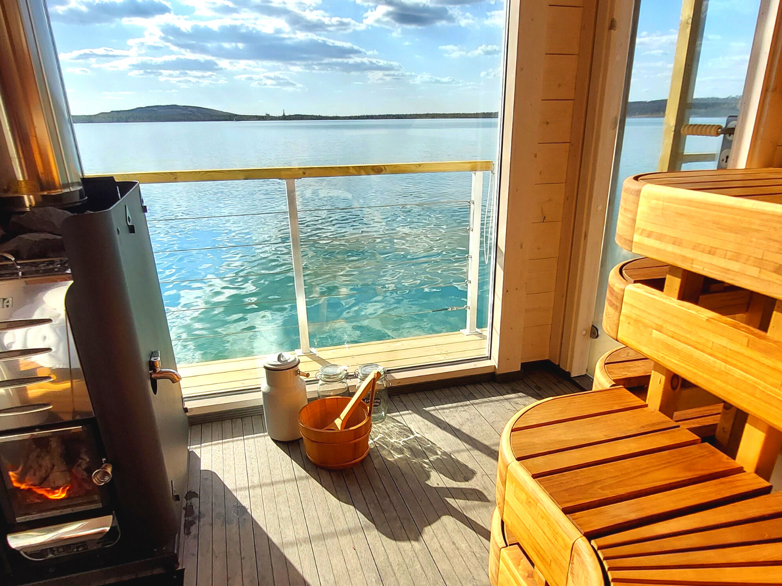 Sauna im SPABoot