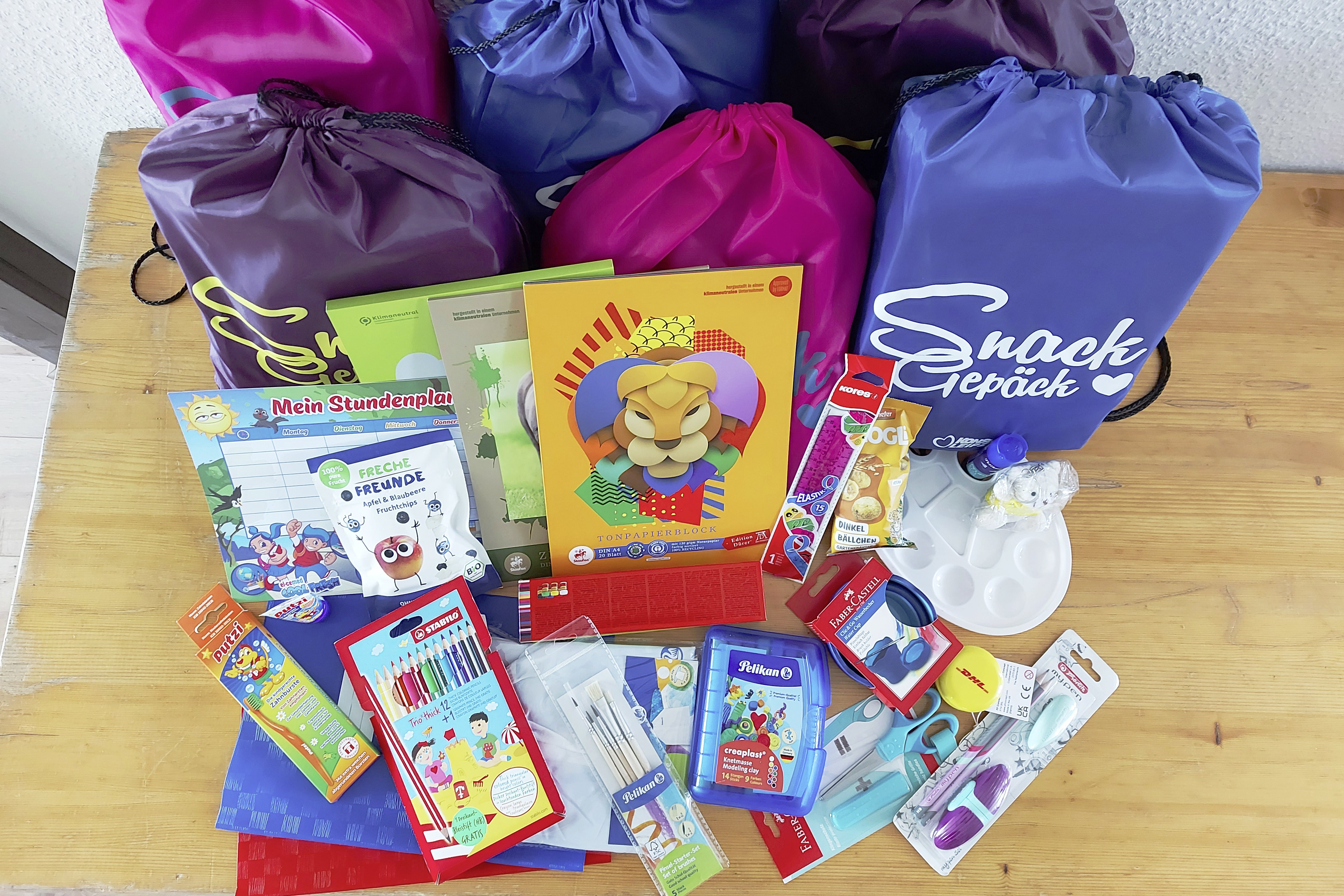 Schulstarter-Sets von „Lumos“