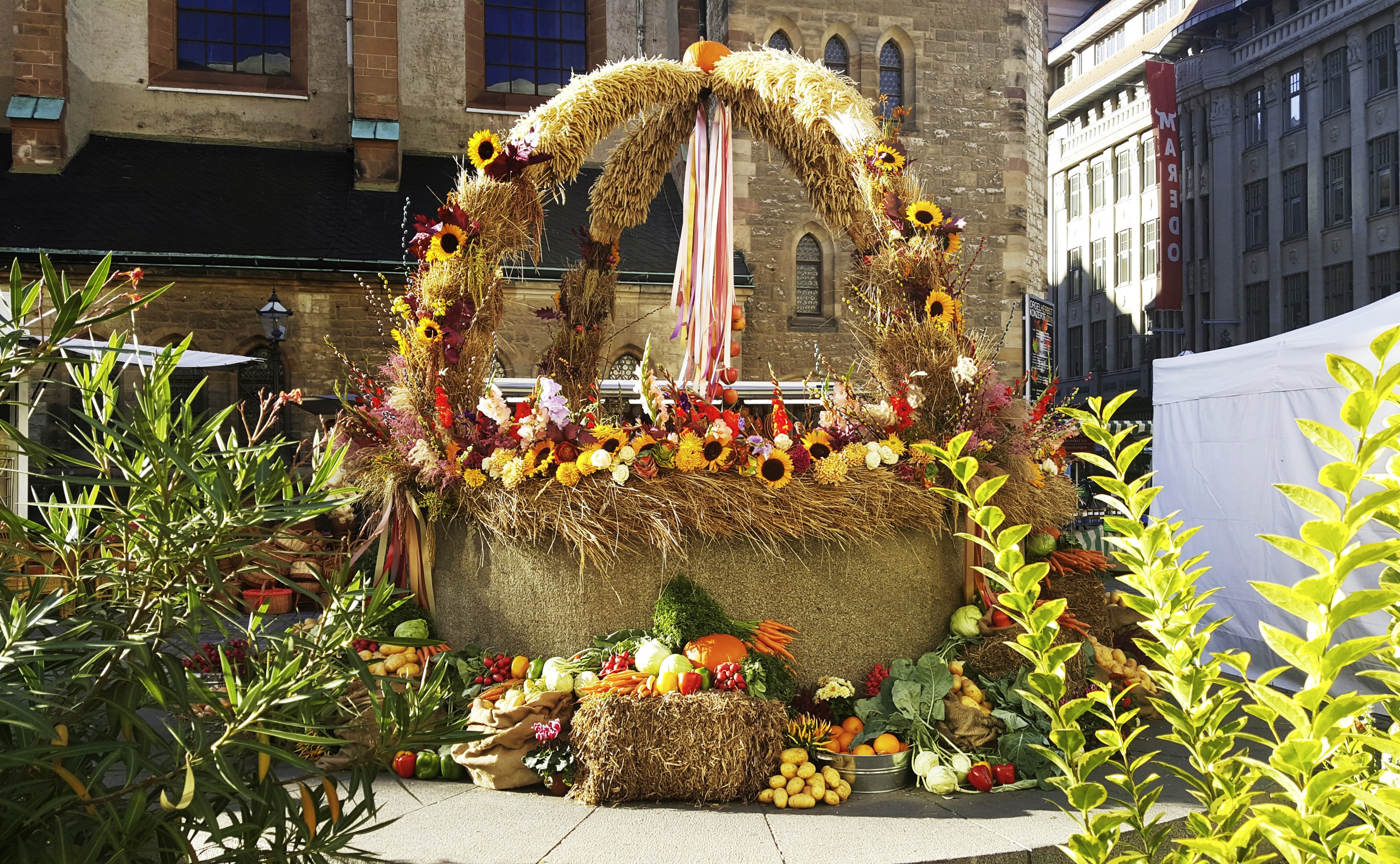 Erntedankbrunnen
