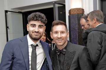 Umut Gültekin und Lionel Messie (r.)