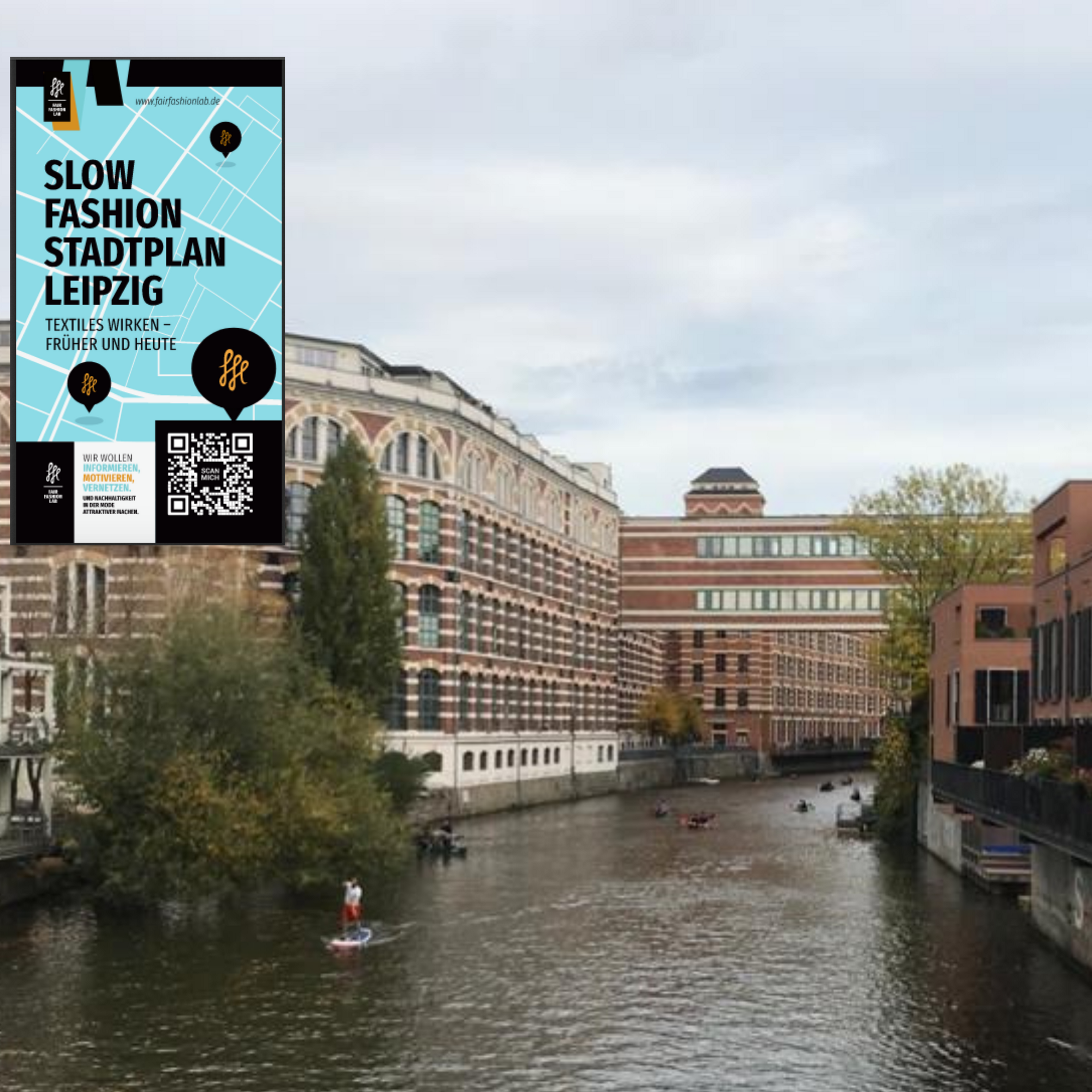 Am Dienstag den 20.4. gibt es eine Slow-Fashion Tour in Plagwitz!