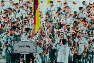 Eröffnugnsfeier der Olympischen Spiele 2021