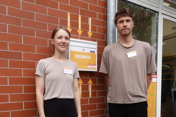 Lucia-Sophie Hansel und Daniel Köhlerschmidt