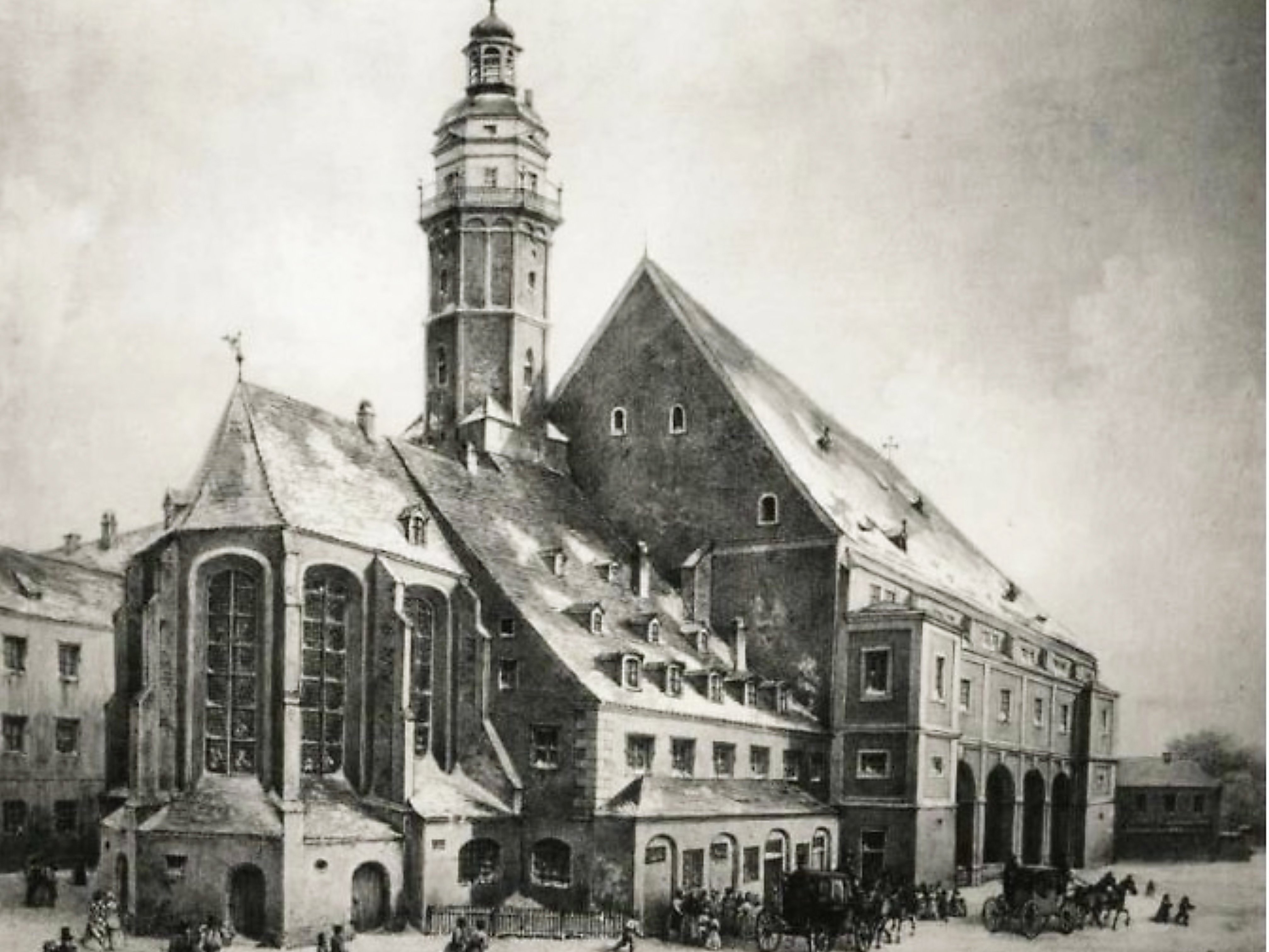 Thomaskirche um 1840