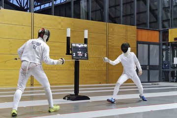 Die neue Fechthalle in der Arena Leipzig