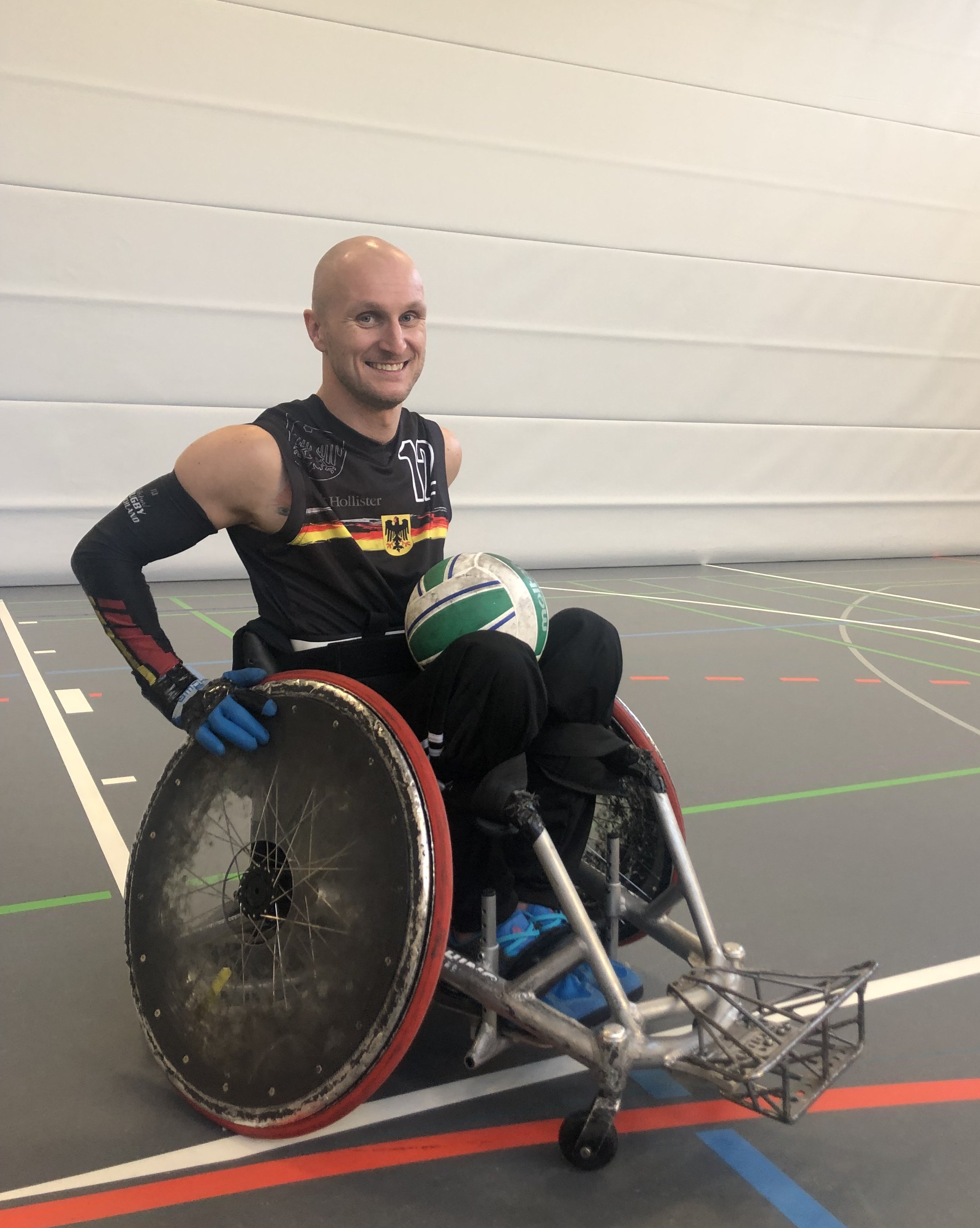In der Nationalmannschaft: Jens Sauerbier