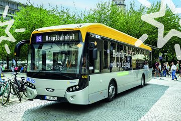 Bus der LVB