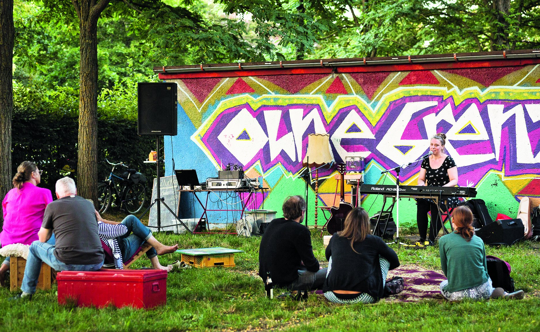 KulturKiosk im Lene-Voigt-Park