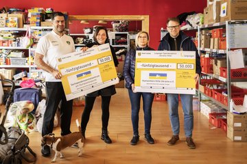Spendenübergabe