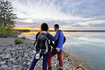 Momente der Ruhe bei der 7-Seen-Wanderung