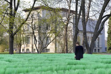 Olaf Nicolais „Labyrinth“ hinter der GfZK