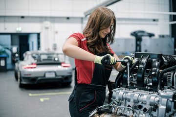 Berufsausbildung bei Porsche