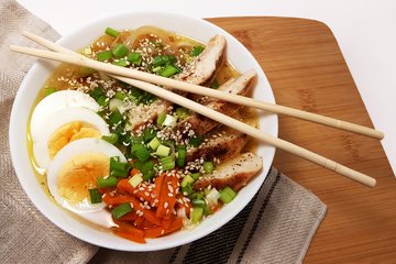 Schnelle Ramen-Suppe