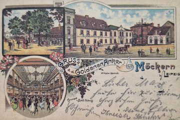 Zum Goldenen Anker Leipzig 1901