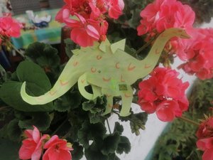Bastel-Dino Familie Kneucker