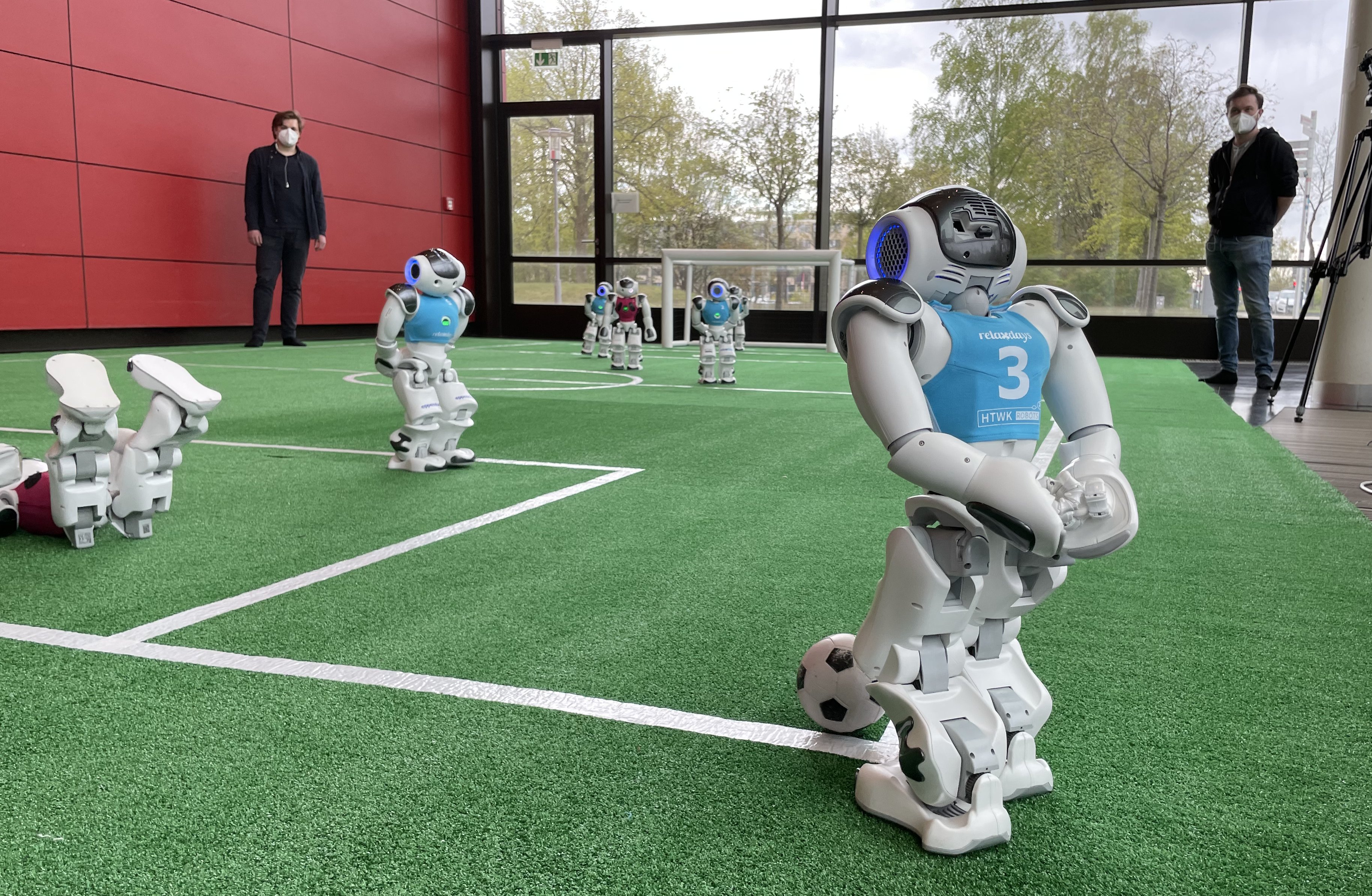 NAO-Roboterfußball