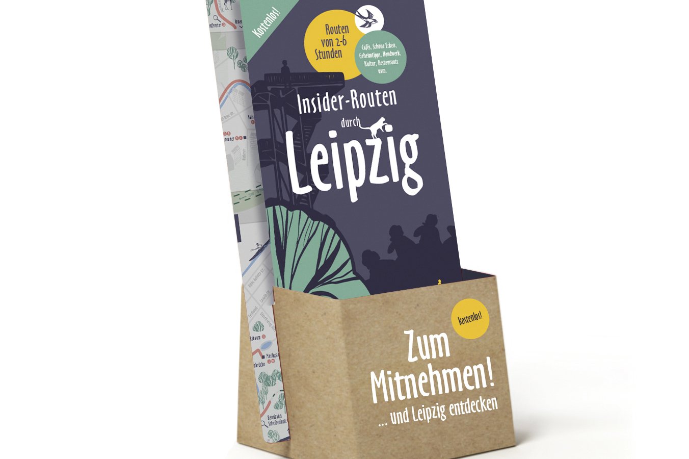 Stadtpläne „Insider-Routen durch Leipzig“