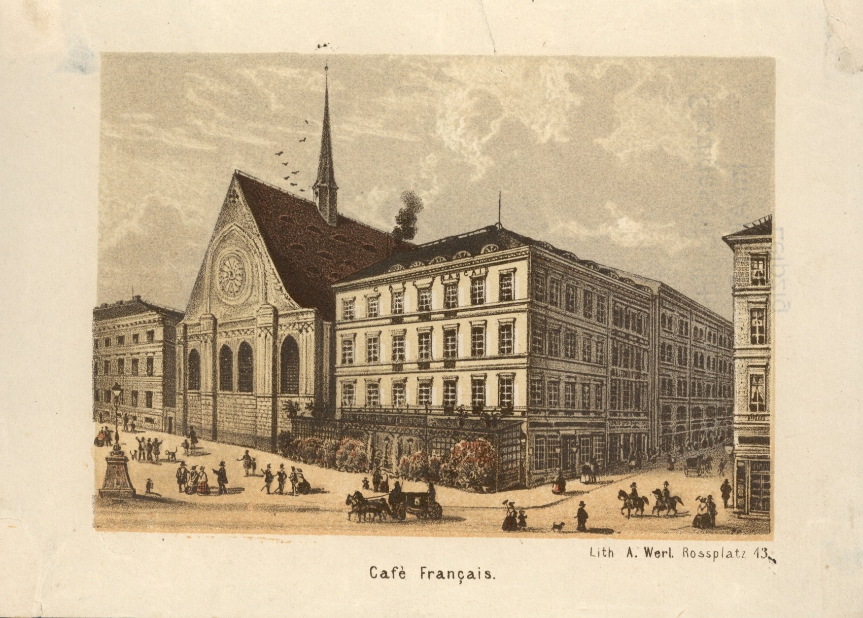 Café Francais später Café Felsche