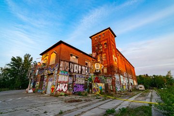 Gleisdreieck im Leipziger Süden