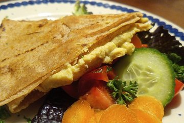 Polnische, vegane Eierkuchen - hört sich skurril an, sieht aber super aus. Unbedingt nachkochen!